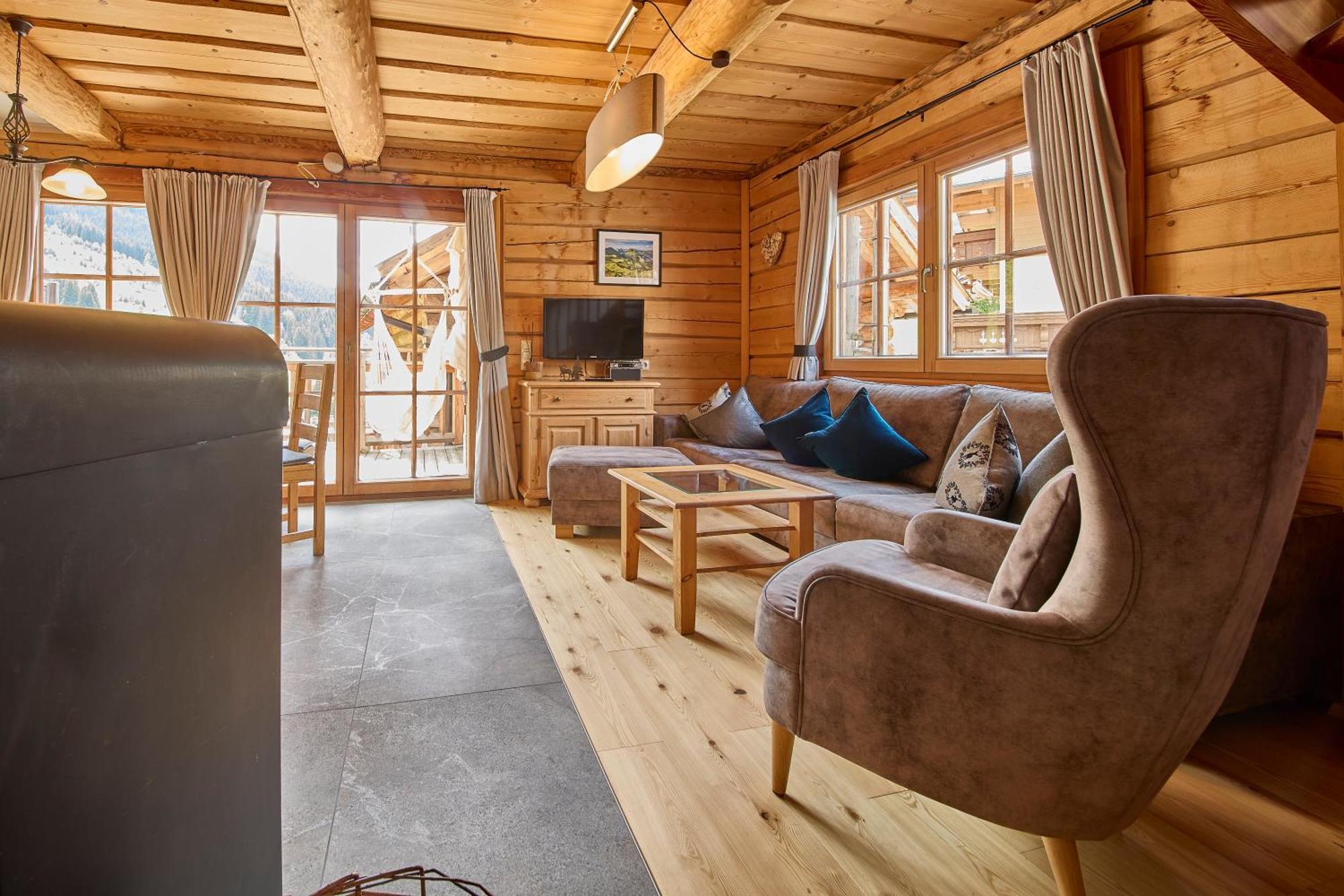 Drei Hittn Saalbach Lägenhet Exteriör bild