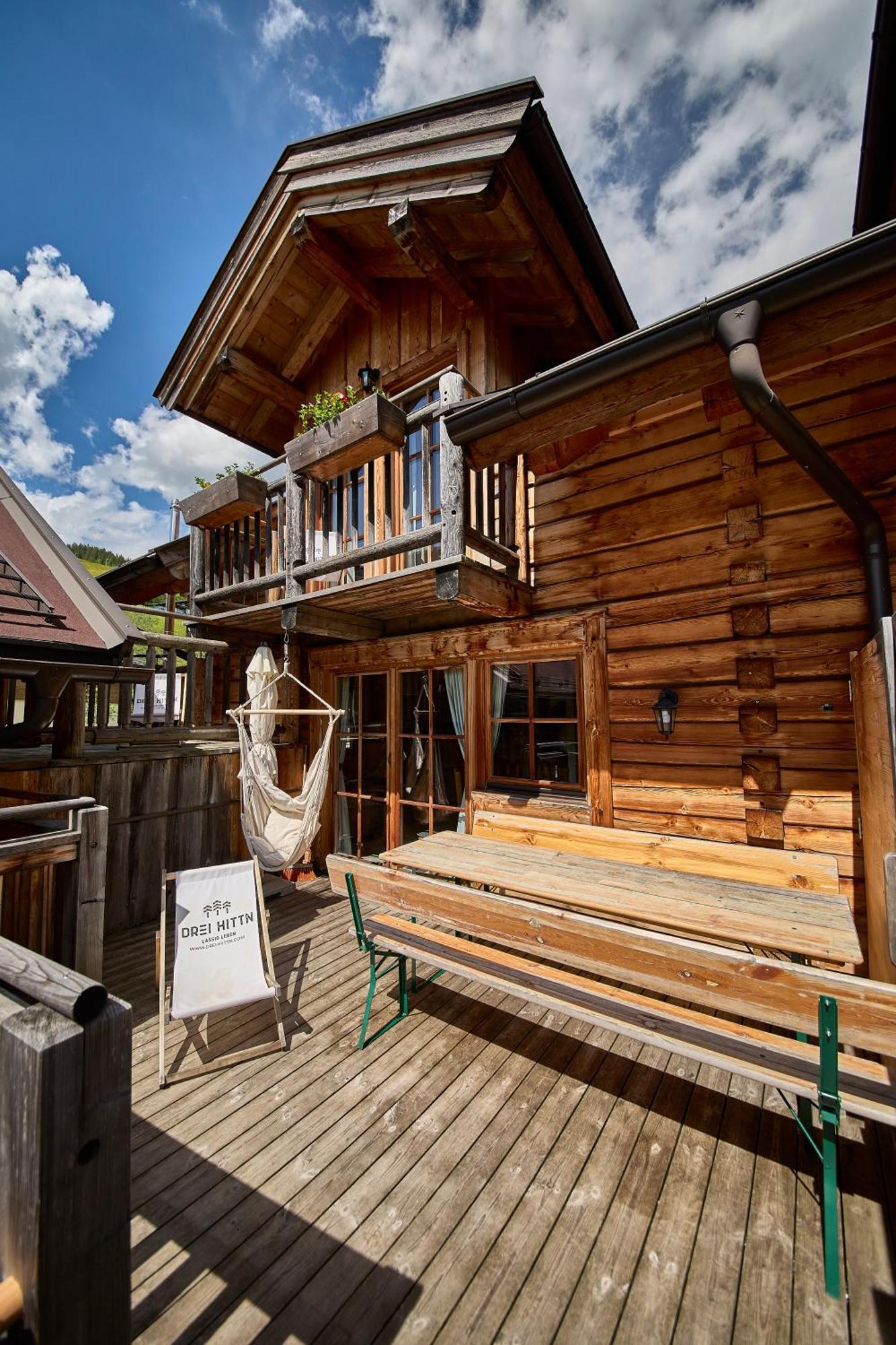 Drei Hittn Saalbach Lägenhet Exteriör bild